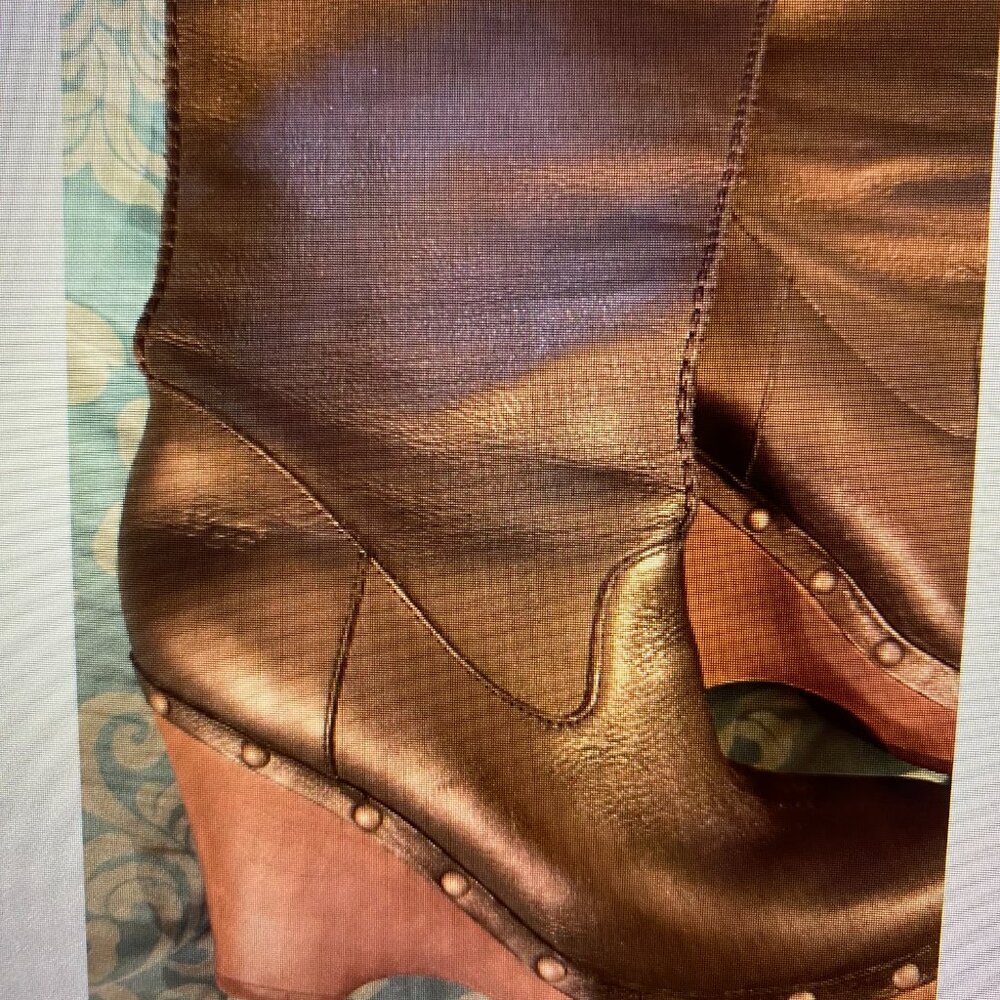 Ugg Boots Size 7  Black Leather